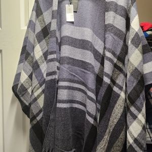 Banana Republic Blue Stripe wrap, OS